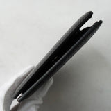 メゾン マルジェラ 4ステッチ レザー 二つ折り財布 コンパクトウォレット ブラック 箱付き - NEWSED