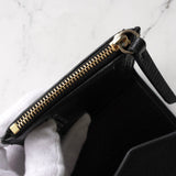 メゾン マルジェラ 4ステッチ 四つタグ レザー 三つ折り財布 コンパクトウォレット ブラック - NEWSED