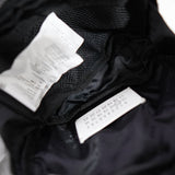 メゾン マルジェラ 4ステッチ ナイロン ミニクロスボディポーチ ウエストポーチ ボディバッグ ブラック - NEWSED