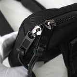 メゾン マルジェラ 4ステッチ ナイロン ミニクロスボディポーチ ウエストポーチ ボディバッグ ブラック - NEWSED