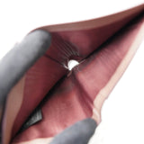 メゾン マルジェラ 4ステッチ 四つタグ レザー 二つ折り財布 コンパクトウォレット パープルブラウン - NEWSED