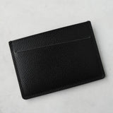 メゾン マルジェラ 4ステッチ レザー パスケース カードケース ブラック - NEWSED