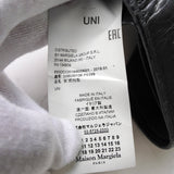 メゾン マルジェラ 4ステッチ 四つタグ レザー 三つ折り財布 コンパクトウォレット ブラック - NEWSED