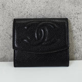 シャネル 4番台 ココマーク キャビアスキン コインケース ブラック - NEWSED