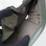 メゾン マルジェラ 4ステッチ 四つタグ レザー 三つ折り財布 コンパクトウォレット グリーン - NEWSED