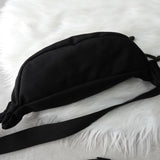 メゾン マルジェラ 4ステッチ 四つタグ ナイロンキャンバス ボディバッグ ウエストポーチ ブラック - NEWSED