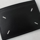 メゾン マルジェラ 4ステッチ レザー パスケース カードケース ブラック - NEWSED