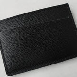 メゾン マルジェラ 4ステッチ レザー パスケース カードケース ブラック - NEWSED