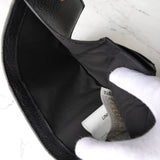 メゾン マルジェラ 4ステッチ 四つタグ レザー 三つ折り財布 コンパクトウォレット ブラック - NEWSED