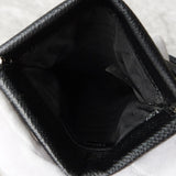 メゾン マルジェラ 4ステッチ 四つタグ レザー スマートフォン ポーチ サコッシュ ショルダーバッグ ブラック - NEWSED