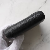 メゾン マルジェラ 4ステッチ 四つタグ レザー 三つ折り財布 コンパクトウォレット ブラック - NEWSED