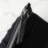 メゾン マルジェラ 4ステッチ 四つタグ レザー 三つ折り財布 コンパクトウォレット ブラック - NEWSED
