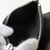 メゾン マルジェラ 4ステッチ 四つタグ レザー 二つ折り財布 コンパクトウォレット ブラック - NEWSED