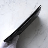 メゾン マルジェラ 4ステッチ 四つタグ カーフレザー 長財布 二つ折り財布 ブラック 箱付き - NEWSED