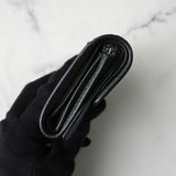 メゾン マルジェラ 4ステッチ 四つタグ レザー 三つ折り財布 コンパクトウォレット グリーン - NEWSED