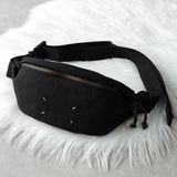 メゾン マルジェラ 4ステッチ 四つタグ ナイロンキャンバス ボディバッグ ウエストポーチ ブラック - NEWSED