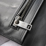 メゾン マルジェラ 4ステッチ 四つタグ カーフレザー 長財布 二つ折り財布 ブラック 箱付き - NEWSED