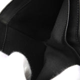 メゾン マルジェラ 4ステッチ 四つタグ レザー 二つ折り財布 コンパクトウォレット ブラック - NEWSED