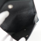 メゾン マルジェラ 4ステッチ レザー 二つ折り財布 コンパクトウォレット ブラック 箱付き - NEWSED