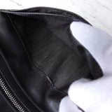 メゾン マルジェラ 4ステッチ 四つタグ カーフレザー 長財布 二つ折り財布 ブラック 箱付き - NEWSED