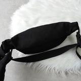 メゾン マルジェラ 4ステッチ 四つタグ ナイロンキャンバス ボディバッグ ウエストポーチ ブラック - NEWSED