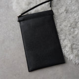 メゾン マルジェラ 4ステッチ 四つタグ レザー スマートフォン ポーチ サコッシュ ショルダーバッグ ブラック - NEWSED