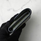 メゾン マルジェラ 4ステッチ 四つタグ レザー 三つ折り財布 コンパクトウォレット グリーン - NEWSED