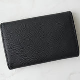 プラダ サフィアーノレザー 4連 キーケース ゴールド / ブラック - NEWSED