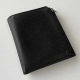 メゾン マルジェラ 4ステッチ 四つタグ レザー 二つ折り財布 コンパクトウォレット ブラック - NEWSED