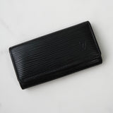 ルイ ヴィトン エピ ミュルティクレ レザー 4連 キーケース ブラック - NEWSED