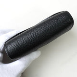 メゾン マルジェラ 4ステッチ 四つタグ レザー 三つ折り財布 コンパクトウォレット ブラック - NEWSED