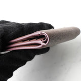 メゾン マルジェラ 4ステッチ 四つタグ レザー 二つ折り財布 コンパクトウォレット パープルブラウン - NEWSED