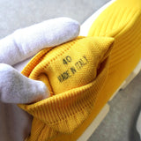 エムエムシックス メゾン マルジェラ ソックス スニーカー イエロー サイズ40 / 約25.0cm - NEWSED