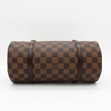 ルイ ヴィトン ダミエ パピヨン26 ドラムバッグ ハンドバッグ ブラウン N51304