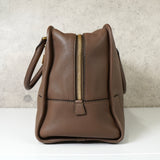 ロエベ アマソナ36 アナグラム ナッパレザー ハンドバッグ ブラウン