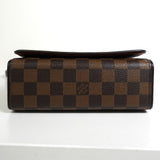 ルイ・ヴィトン ダミエ トライベッカ・ミニ レザー ハンドバッグ ワンショルダーバッグ ブラウン N51162