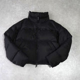 マーティンキム  ロゴ ダウンジャケット ブラック