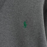 ポロ ラルフローレン ポニーロゴ スウェット グレー