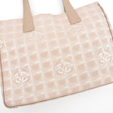 シャネル ニュートラベルラインPM トートバッグ ベージュ 7桁9番台 レディース