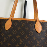 ルイ ヴィトン モノグラム ネヴァーフルPM トートバッグ ブラウン M40155