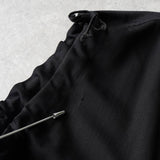 コムデギャルソン 1990年製 変形 ジッパー ベスト レディース ブラック