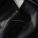 エムエムシックス メゾン マルジェラ レザー ジャパニーズバッグ クラシック トートバッグ ブラック