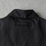 イヴ サンローラン ヴィンテージ リバーシブル YSLロゴ 刺繍 チェック柄 中綿ベスト ブラック / グレー