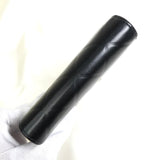 プラダ ロゴ トライアングルカット レザー 二つ折り財布 ブラック