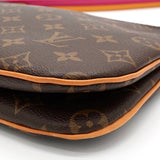 ルイ ヴィトン モノグラム ロレッタ ショルダーバッグ ポシェット ブラウン M44053 レディース
