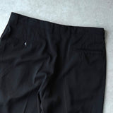 クリスチャン ディオール ヴィンテージ ツータック スラックス ブラック