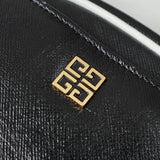 ジバンシィ ヴィンテージ 4Gロゴ レザー ショルダーバッグ ブラック - NEWSED