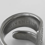 ジバンシィ4Gロゴ シルバー 指輪 リング 8.5号 - NEWSED