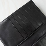 シャネル 5番台 ココマーク キャビアスキン 二つ折り財布 長財布 ブラック - NEWSED