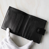 シャネル 5番台 ココマーク キャビアスキン 二つ折り財布 ブラック - NEWSED